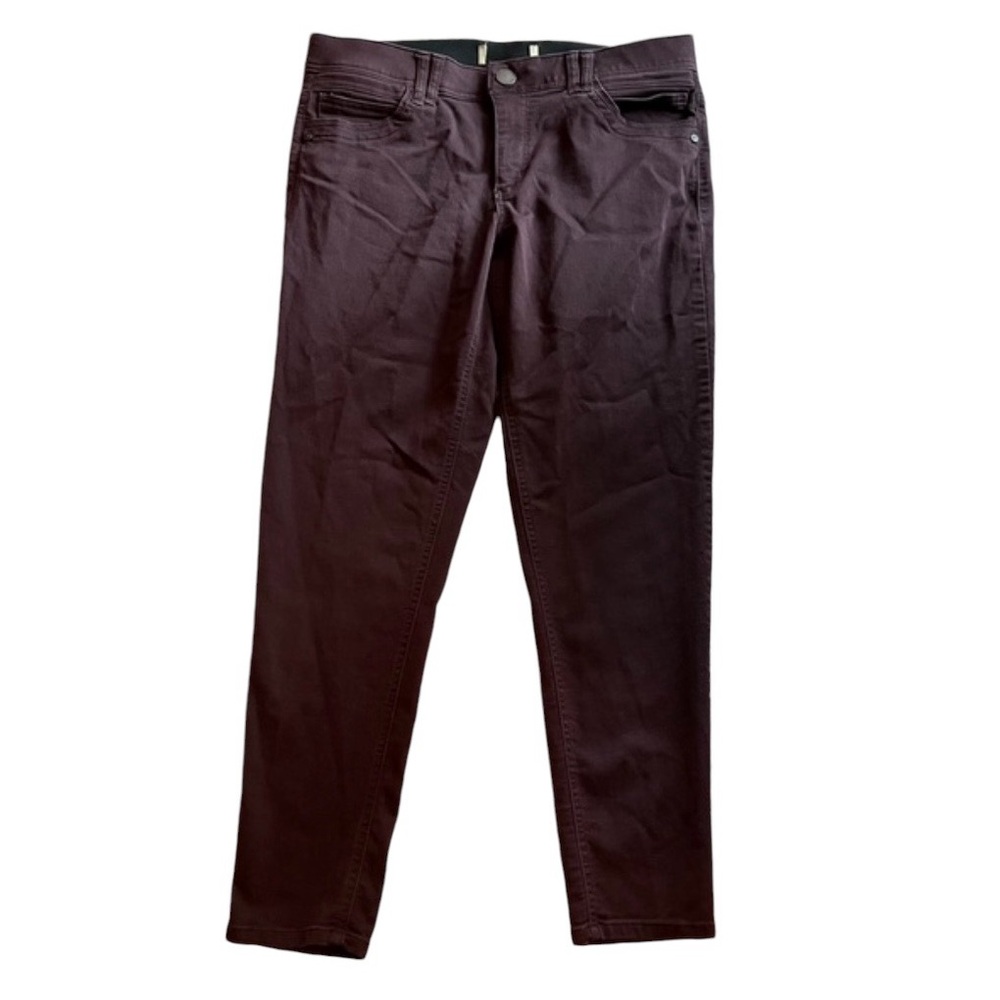 Democracy ab technology burgundy jeans sz 12